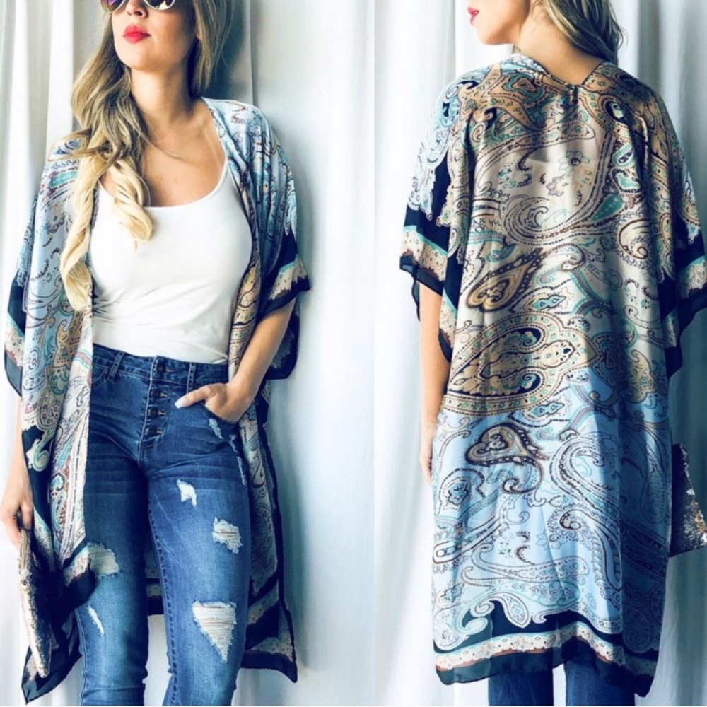 Paisley Print Shawl 💫 - Picture 2 of 2